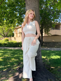 Ella Ribbed Crop Top
