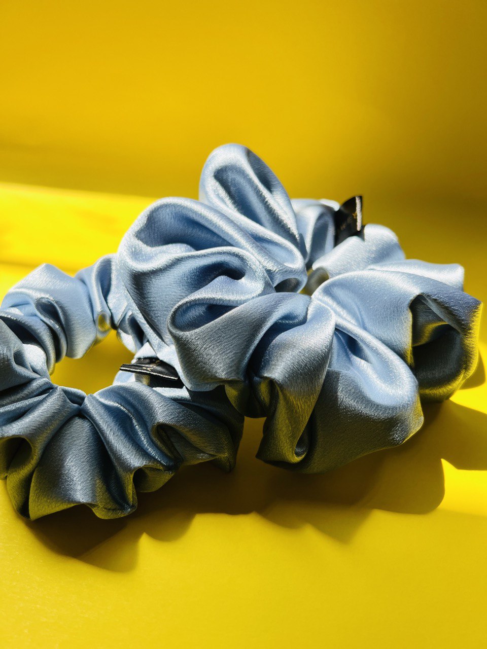Satin silk scrunchie