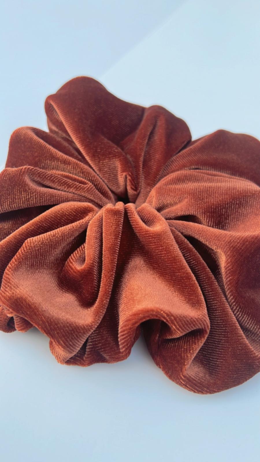 Velvet scrunchies
