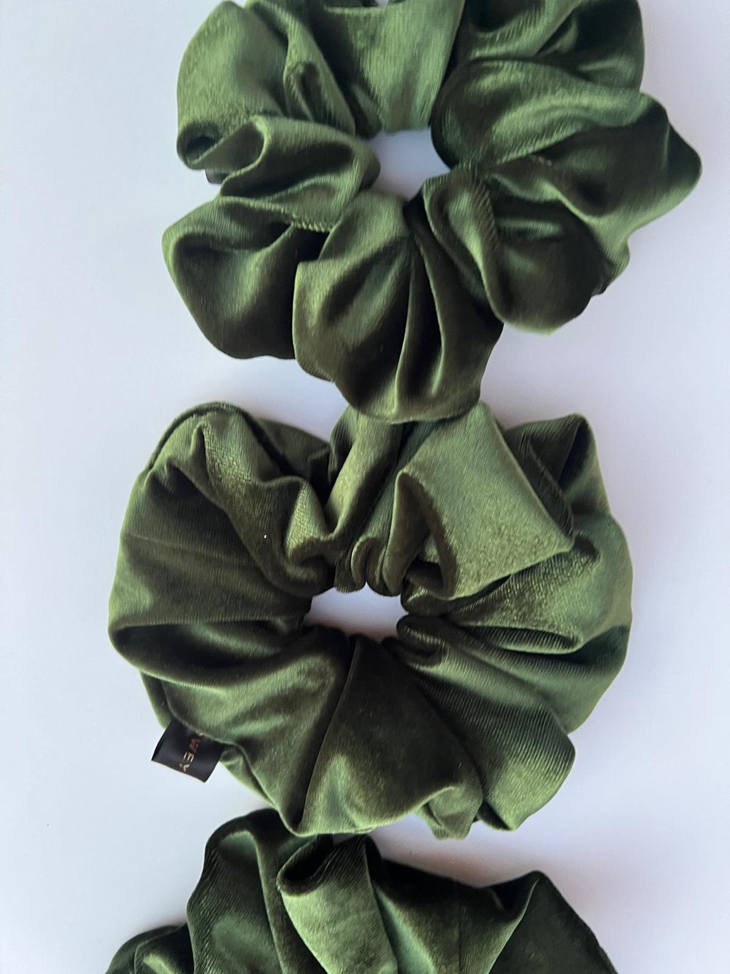 Velvet scrunchies