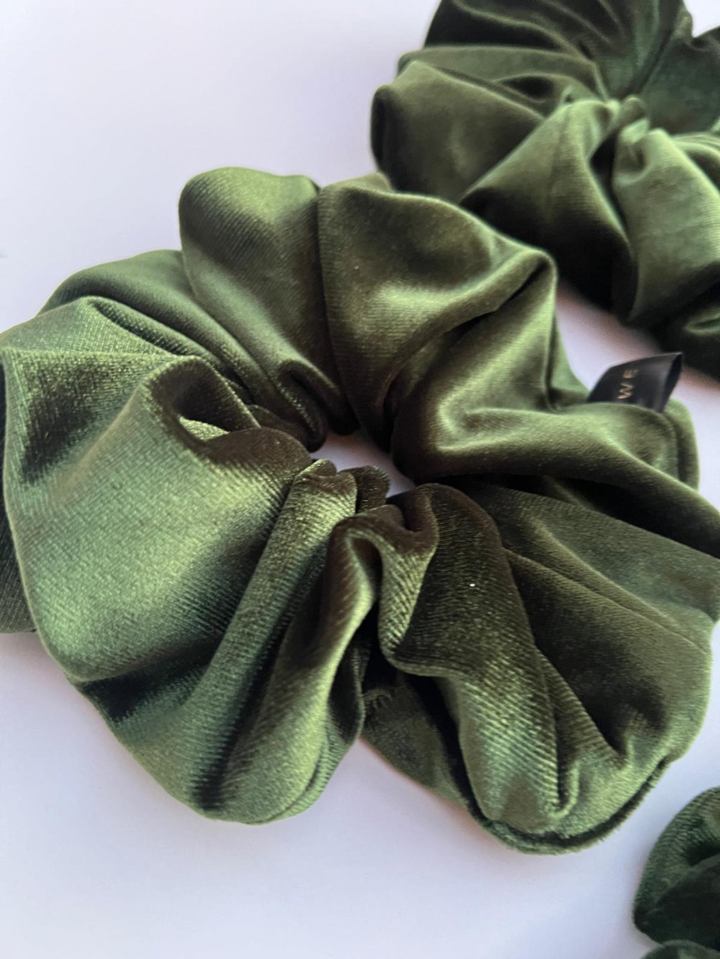 Velvet scrunchies