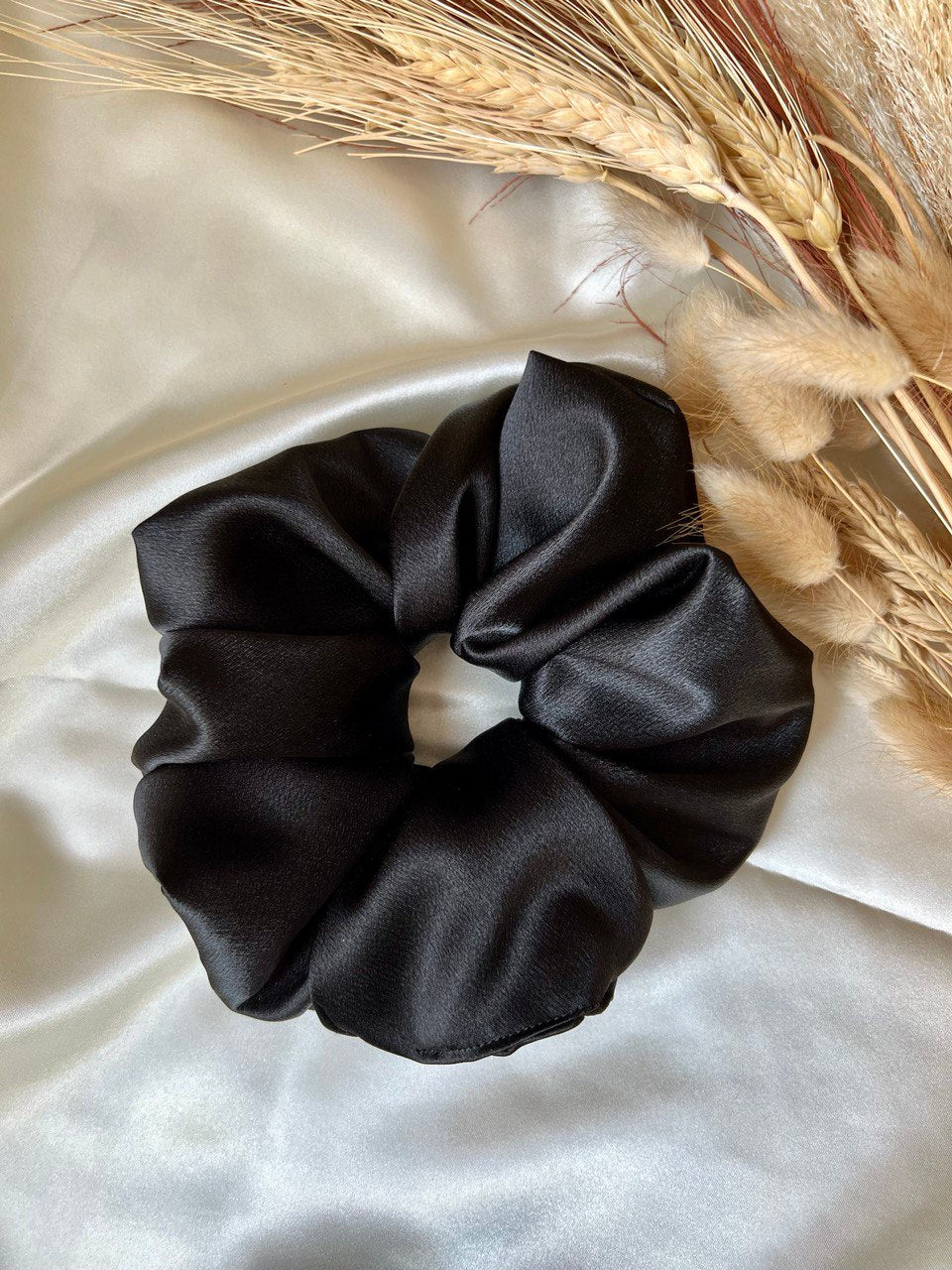 Satin silk scrunchies