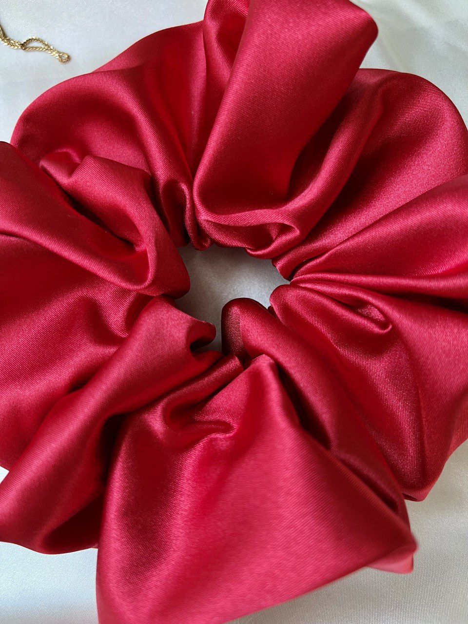 Satin silk scrunchies