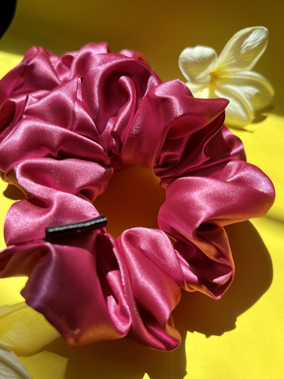 Satin silk scrunchies