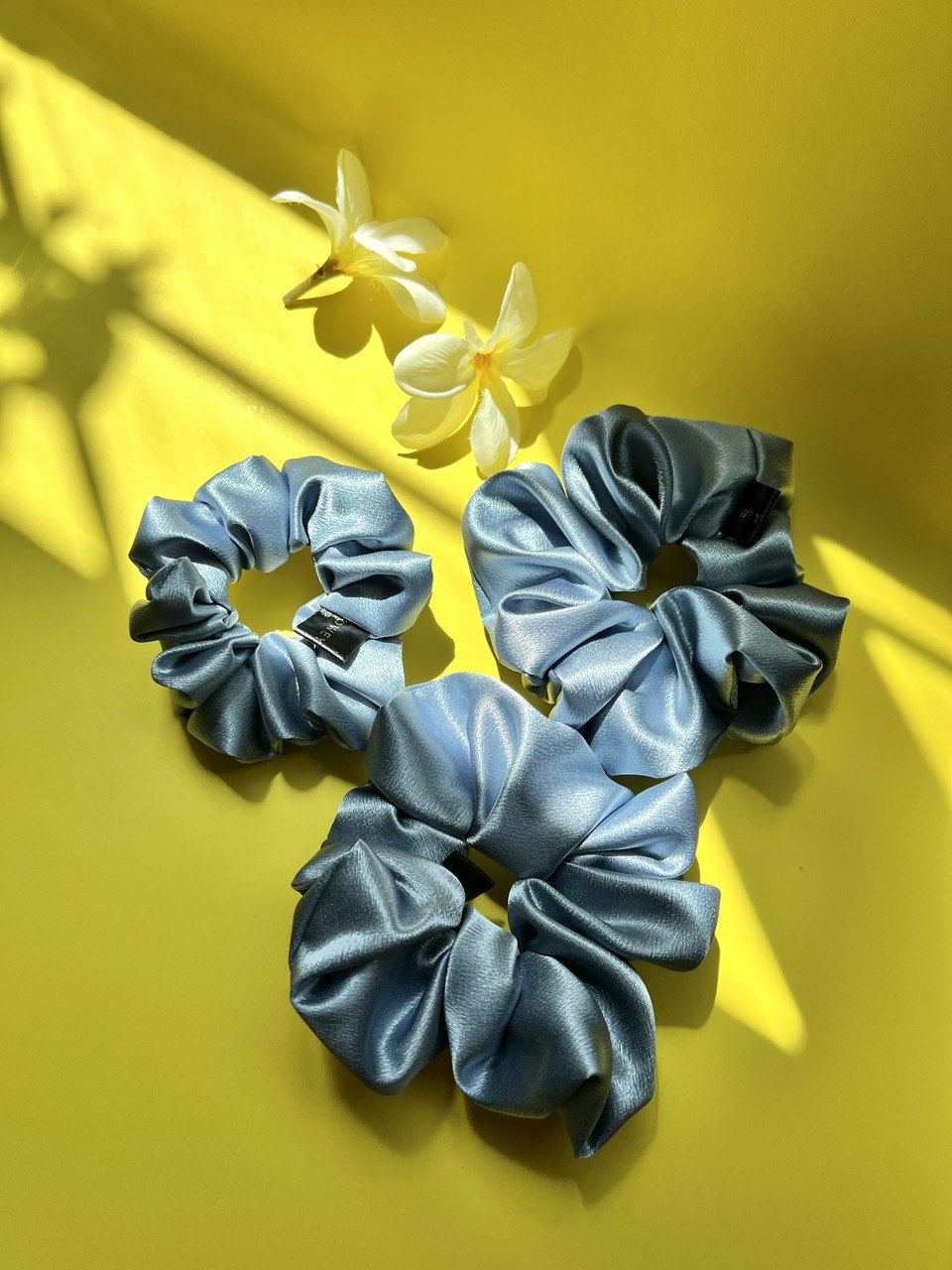 Satin silk scrunchie